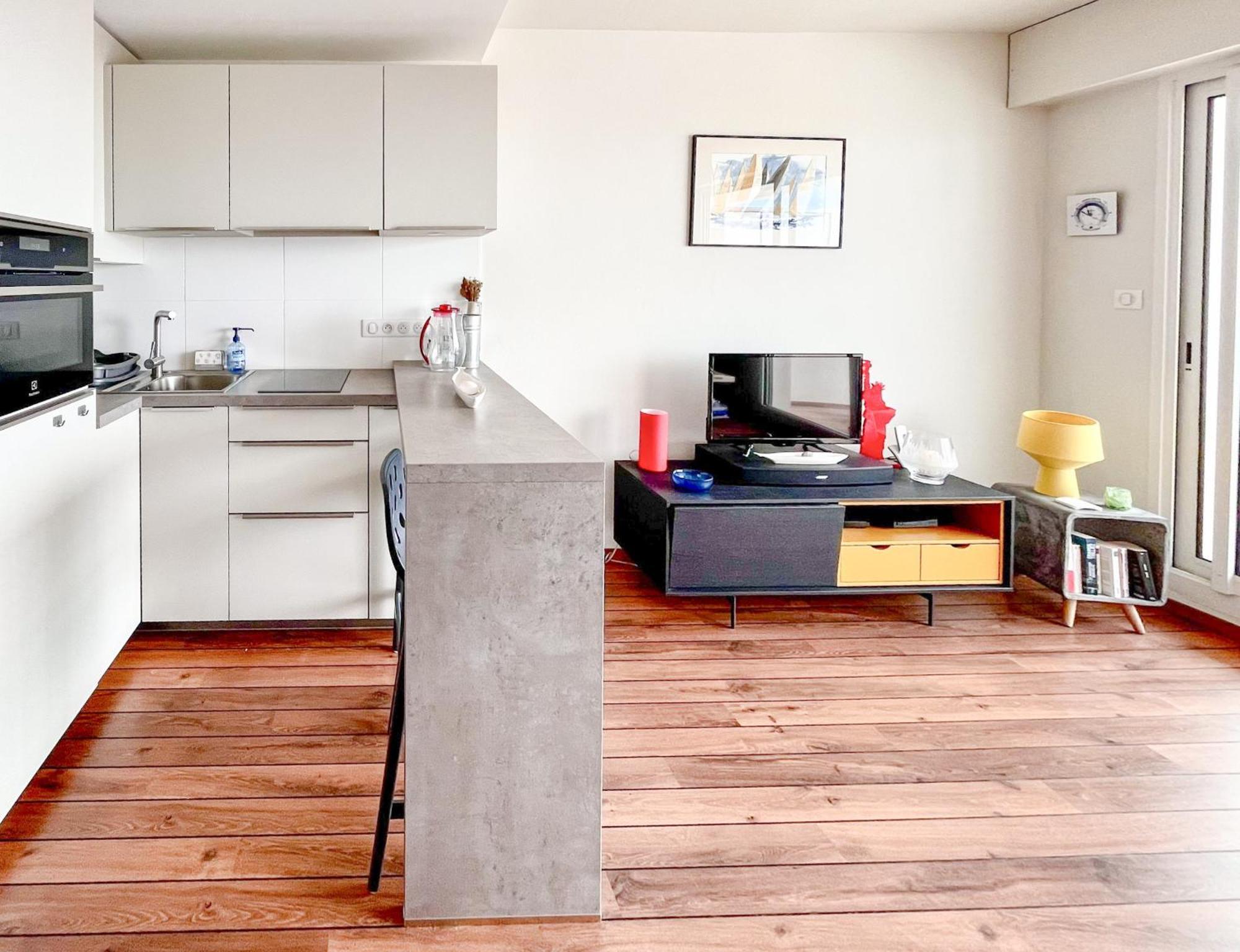 Appartement Les Pieds Dans Leau Acces Direct Sur La Cote Sauvage - 2 Pers Ле-Сабль-д’Олон Экстерьер фото